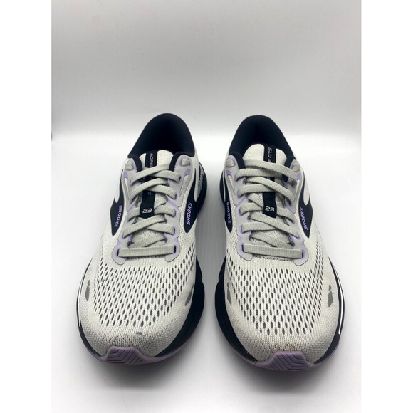 Brooks Adrenaline Gts 23 Womens 8 B Gray Mesh Athletic Running Shoes 1203811B039 - Picture 3 of 8